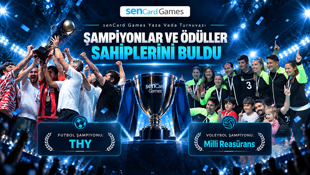 senCard Games’te Şampiyonlar ve Bireysel Ödüller Sahiplerini Buldu!